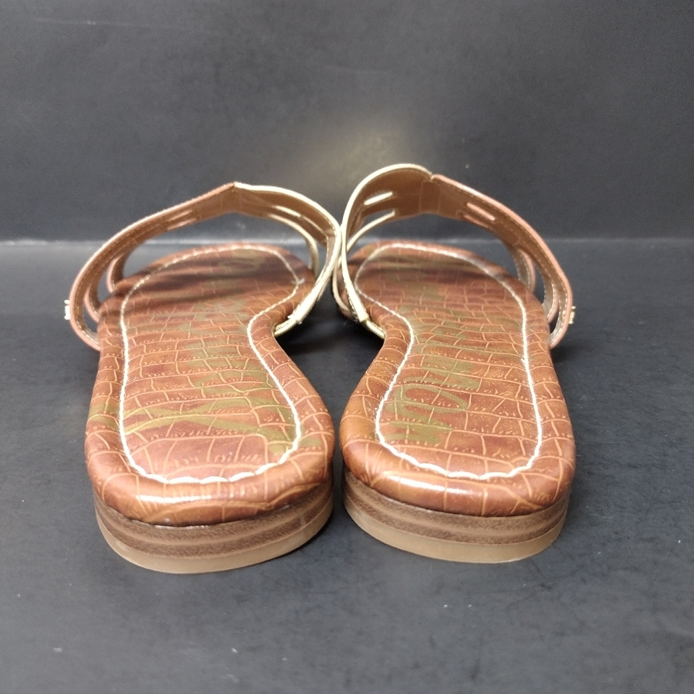 - SAM EDELMAN - WOMEN'S LEATHER SANDALS  SIZE :7.5 - Picture 9 of 10
